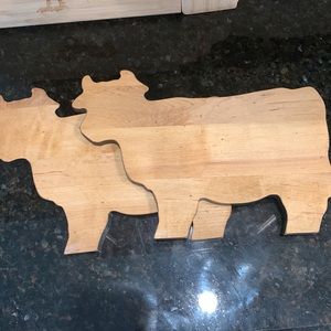 Cutting Boards x 2 by J K Adams made in Vermont
